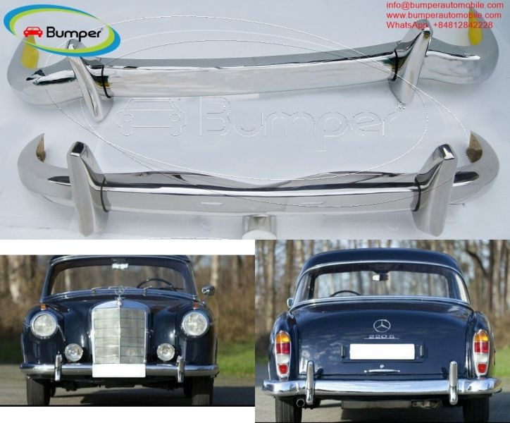 Mercedes W180 220S Cariolet bumpers (1954-1960)