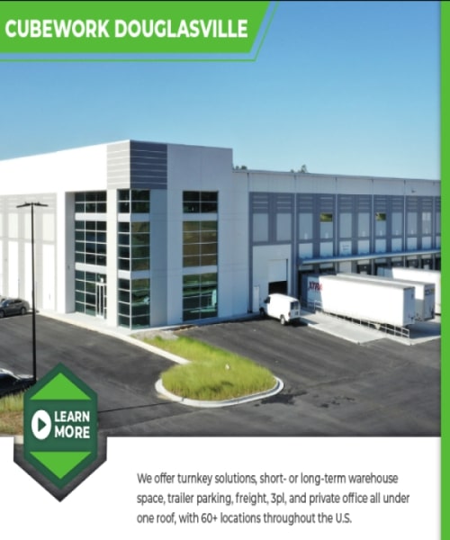 Warehouse Space Available! Cubework -Douglasville, GA