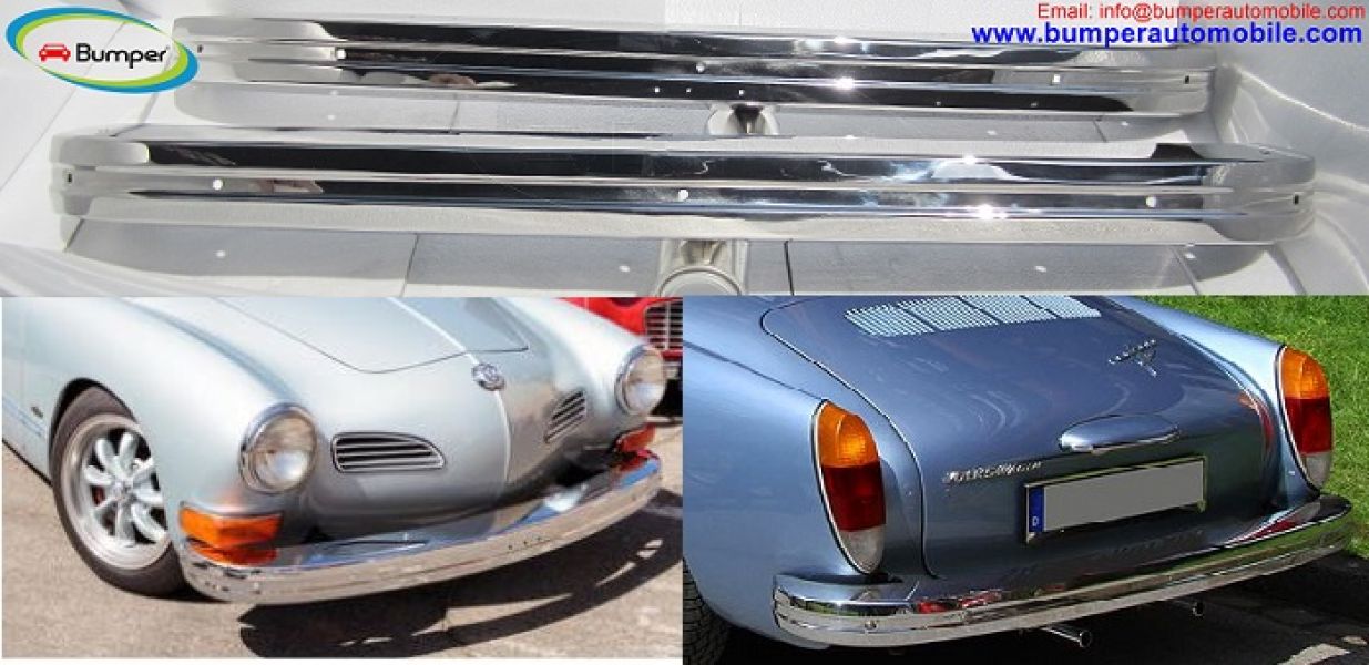 VW Karmann Ghia Euro style (1972-1974) bumpers