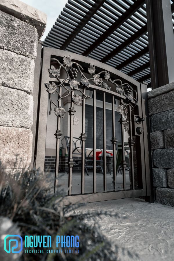 High-end hand-forged iron gate, main gate designs