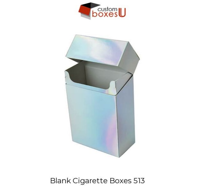 Get top-notch wholesale blank cigarette boxes with an attractive logo