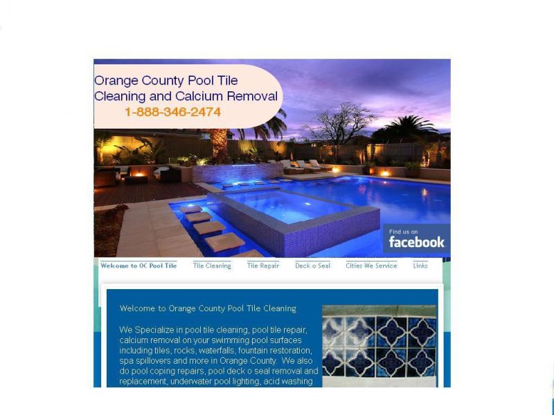 OC Pool Tile Cleaning 
