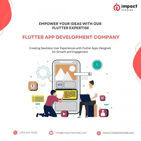 Discover Why Impact TechLab is Leading Flutter App Development Company in the USA