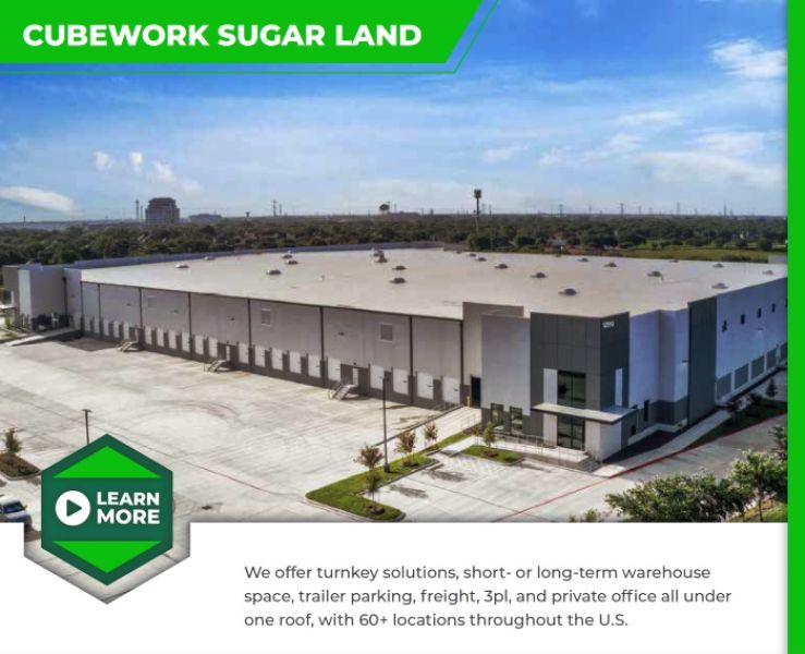 Flexible Office Space at Cubework Sugar Land with no hidden fees