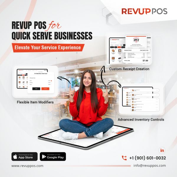 RevUp POS: The Ultimate Restaurant POS for Seamless Management 