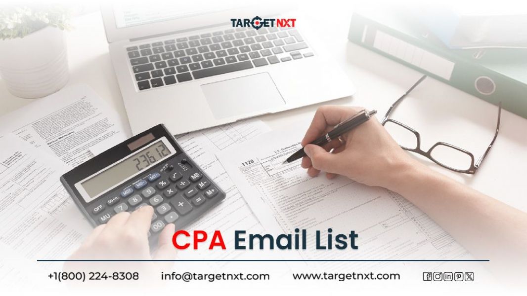 Get A Leg Up On The Competition With Our CPA Contact Database