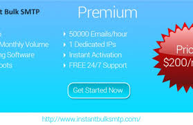 Bulk email smtp server hosting