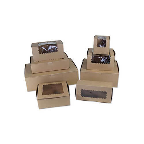 Get Brown Bakery Boxes with Discount Price