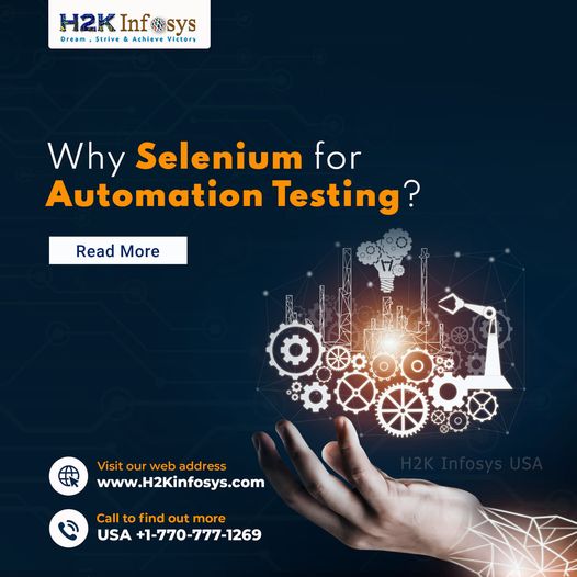 Selenium Certification Course at H2Kinfosys USA