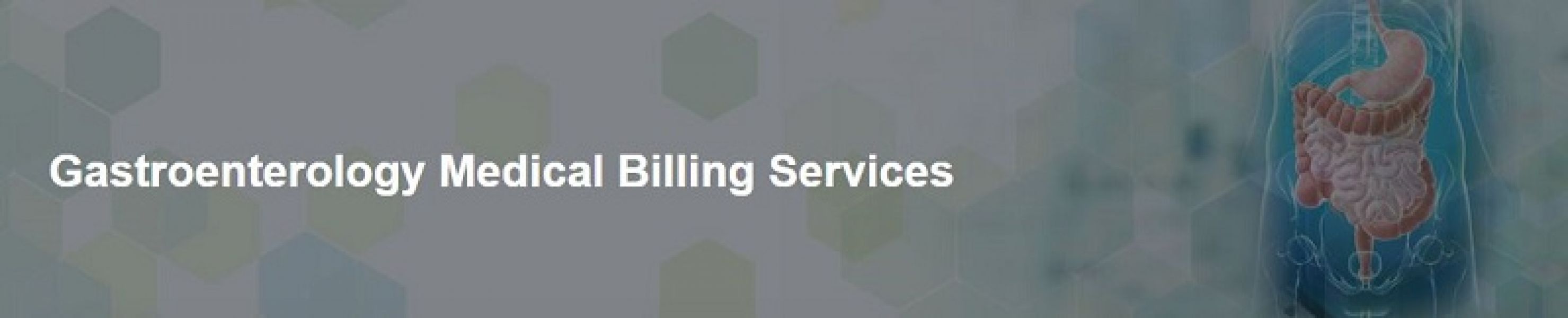 Gastroenterology Medical Billing Services