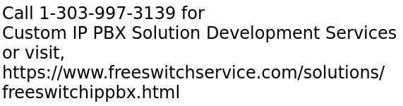 Custom IP PBX Solution Development Services